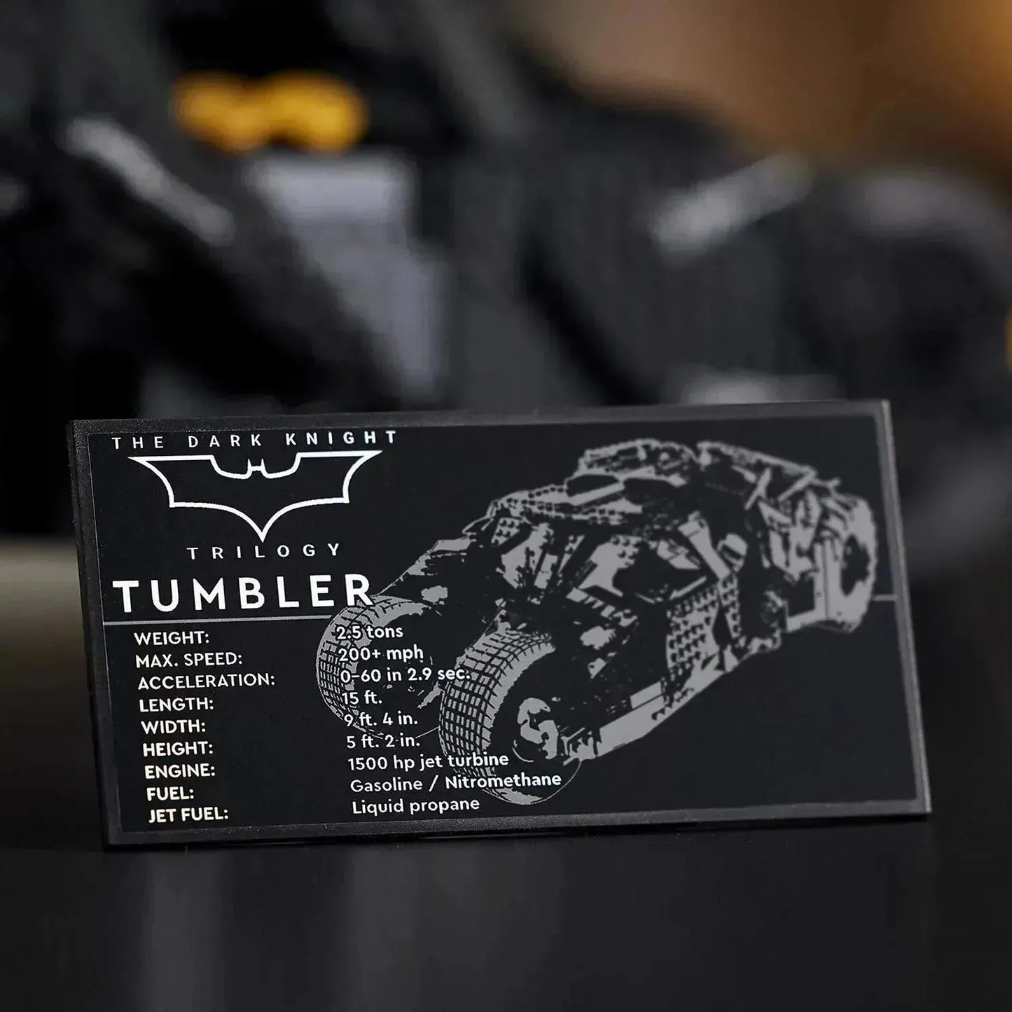 LEGO Batmobile Tumbler van Batman 76240 Batman