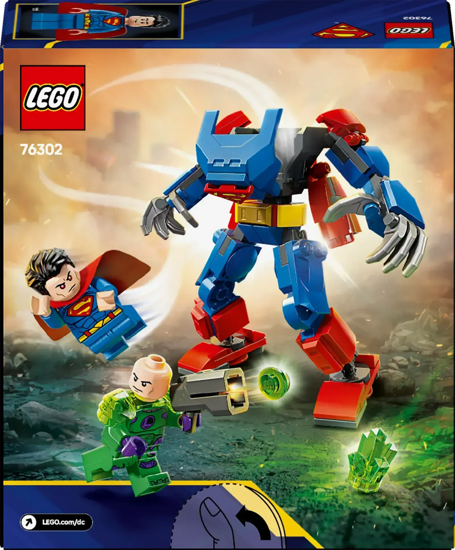 LEGO Superman Mecha gegen Lex Luthor 76302 Superman