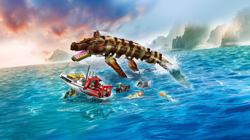 LEGO Bouwbare Mosasaurus bootmissie 76974 Jurassic World (Pre-Order: juni)