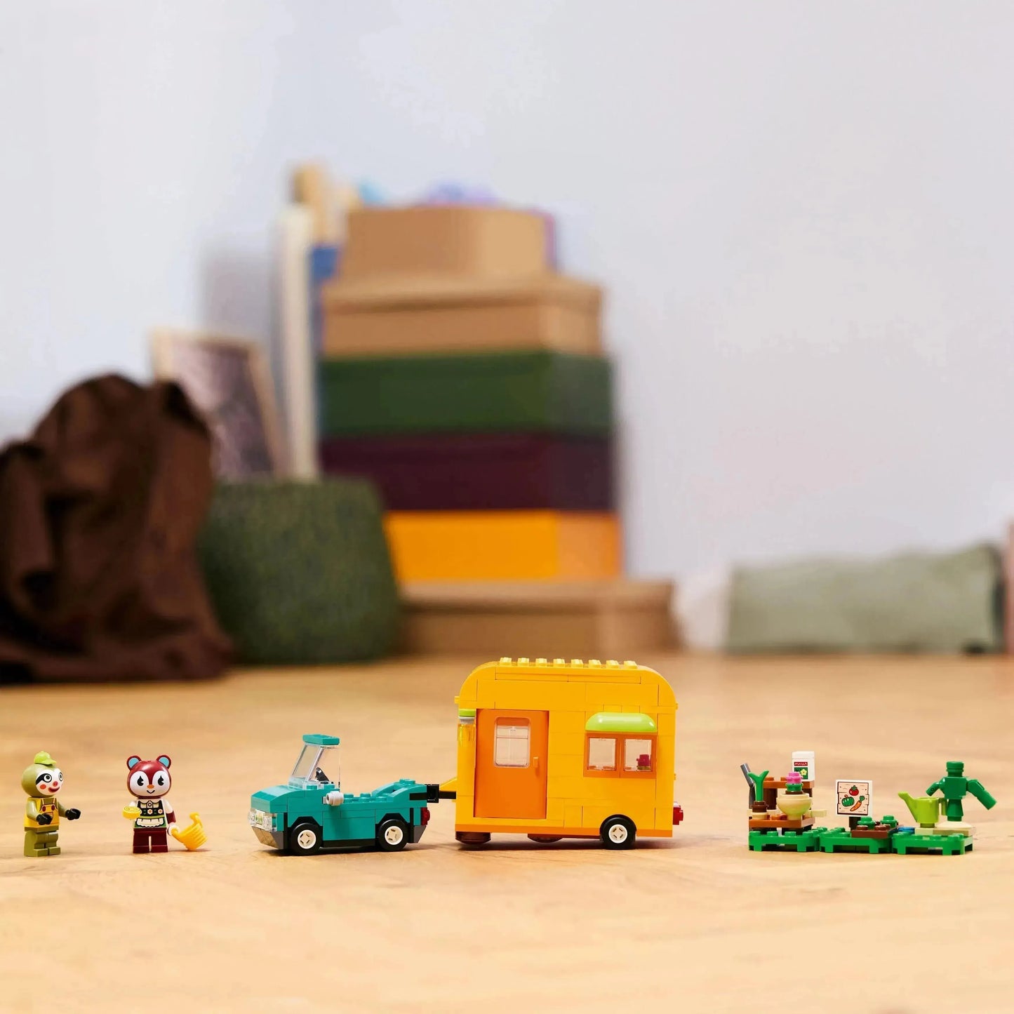 LEGO Leifs caravan en tuinwinkel 77054 Animal Crossing