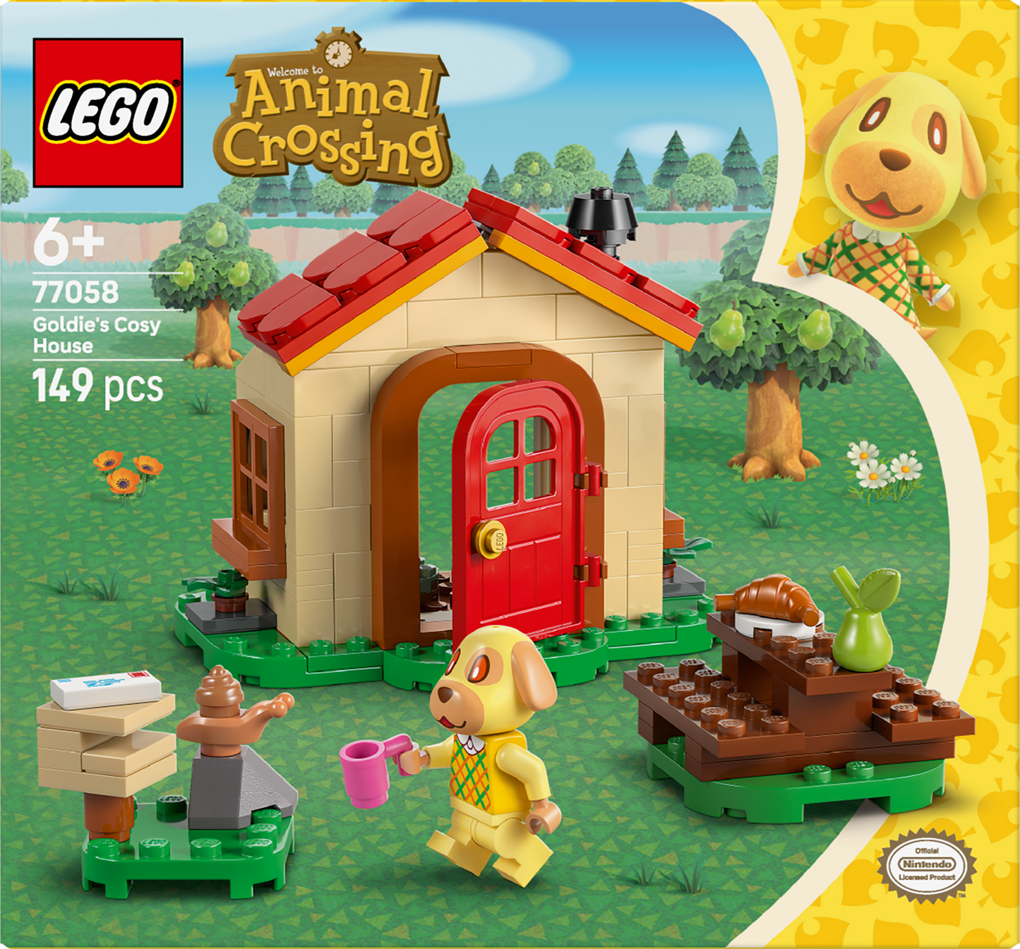 LEGO Goldies knusse huisje 77058 Animal Crossing