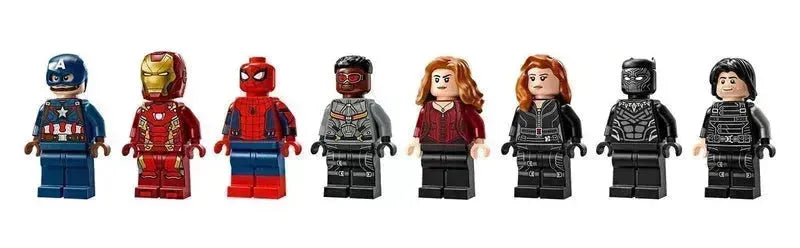 LEGO Captain America: Civil War-Actionszene 76314 Superhelden