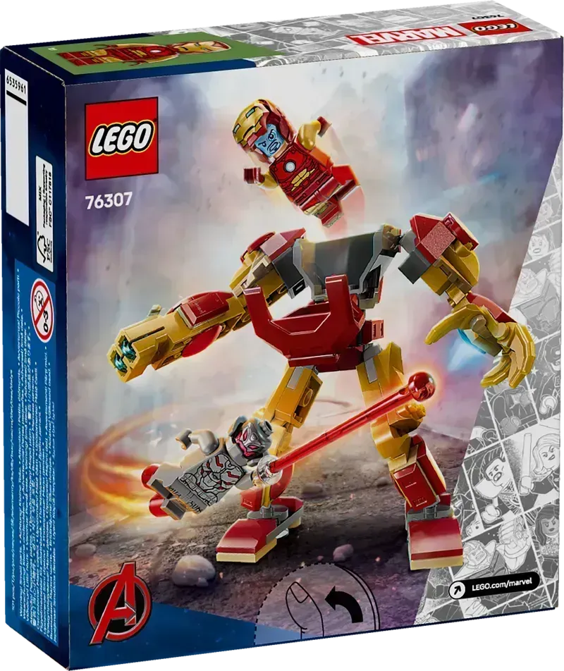 LEGO Iron Man vs Ultron 76307 Superhelden