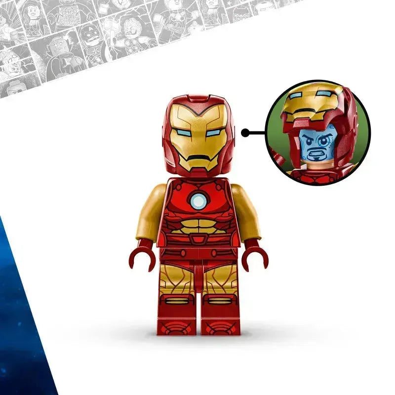 LEGO Iron Man vs Ultron 76307 Superhelden