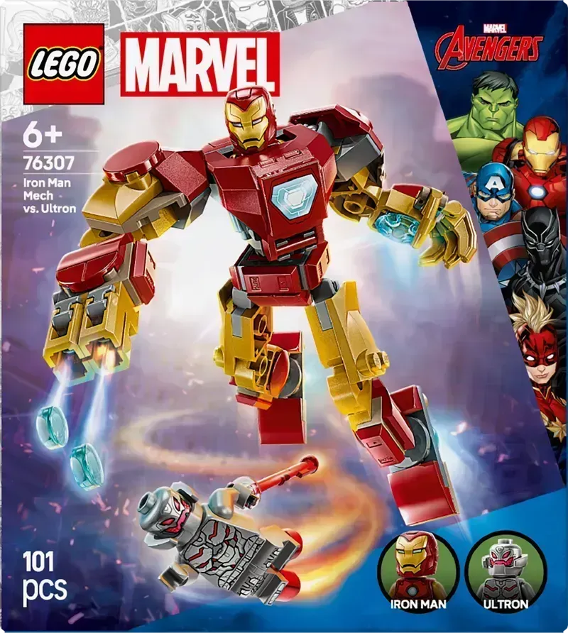 LEGO Iron Man vs Ultron 76307 Superhelden