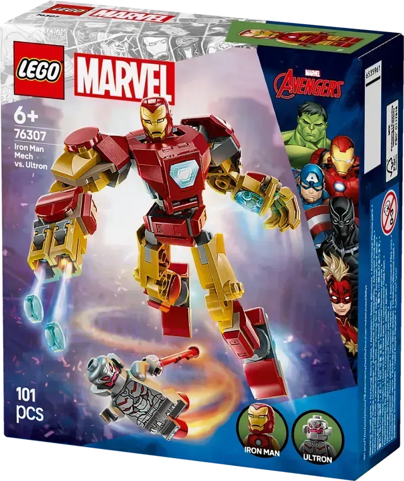 LEGO Iron Man vs Ultron 76307 Superhelden