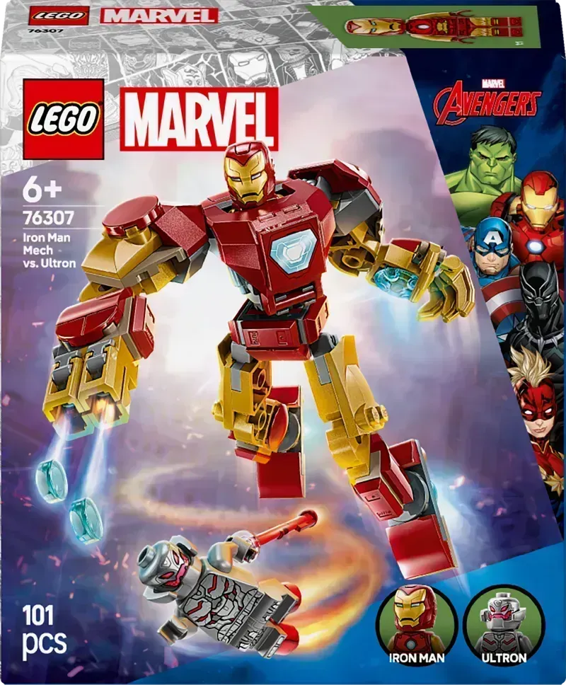 LEGO Iron Man vs Ultron 76307 Superhelden