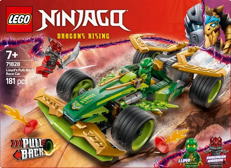 LEGO Lloyds Rennauto mit Rückziehfunktion 71828 Ninjago