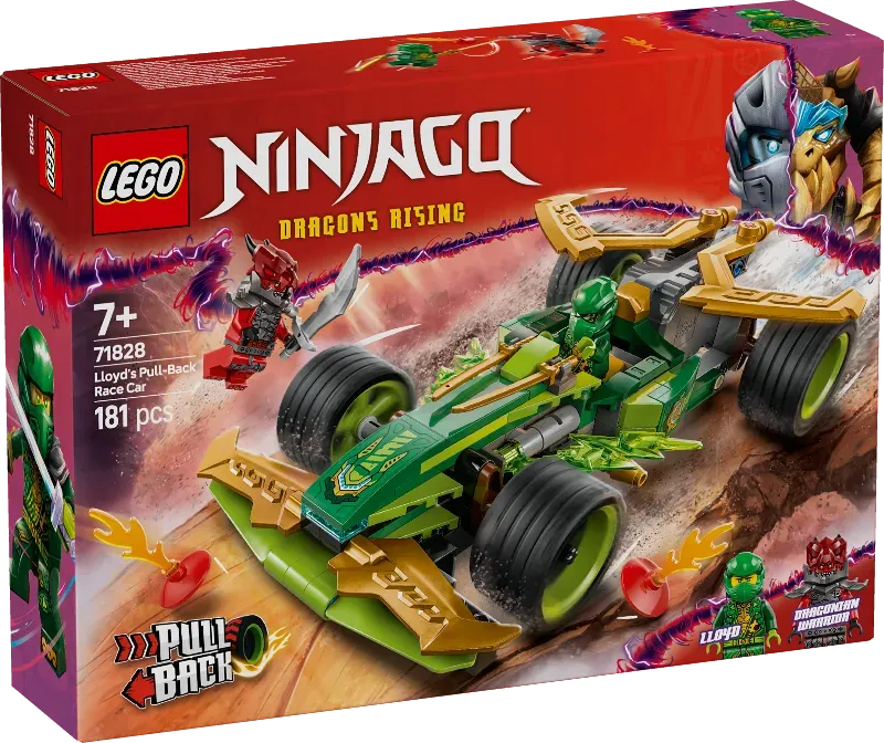 LEGO Lloyds Rennauto mit Rückziehfunktion 71828 Ninjago