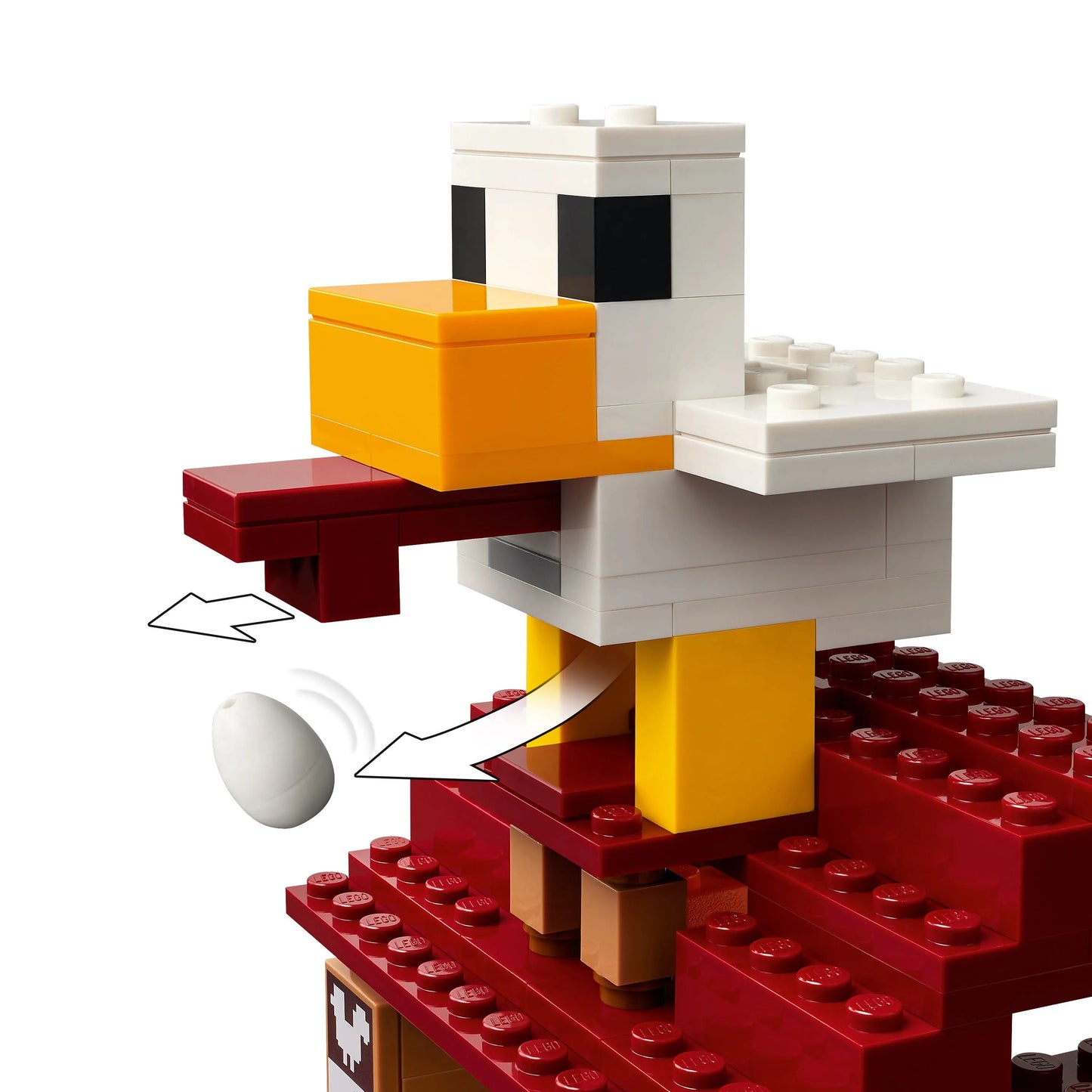 LEGO Der Angriff auf das Ghast-Ballondorf 21273 Minecraft