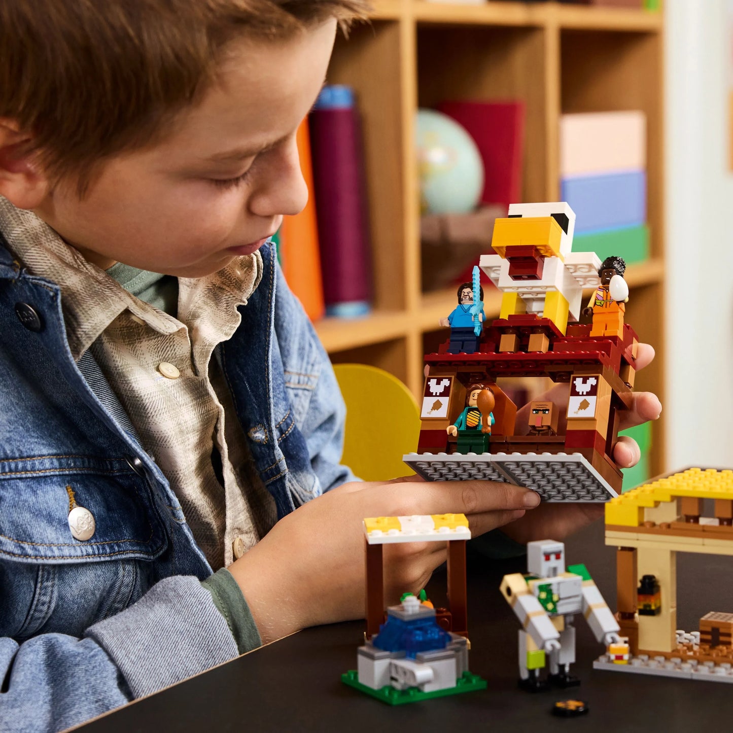 LEGO Der Angriff auf das Ghast-Ballondorf 21273 Minecraft