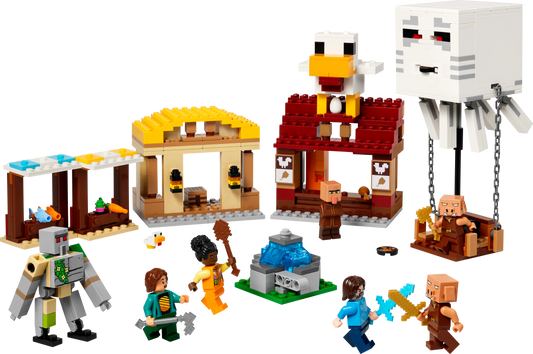 LEGO Der Angriff auf das Ghast-Ballondorf 21273 Minecraft