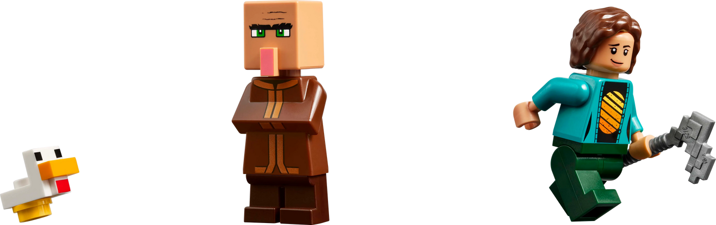 LEGO Der Angriff auf das Ghast-Ballondorf 21273 Minecraft