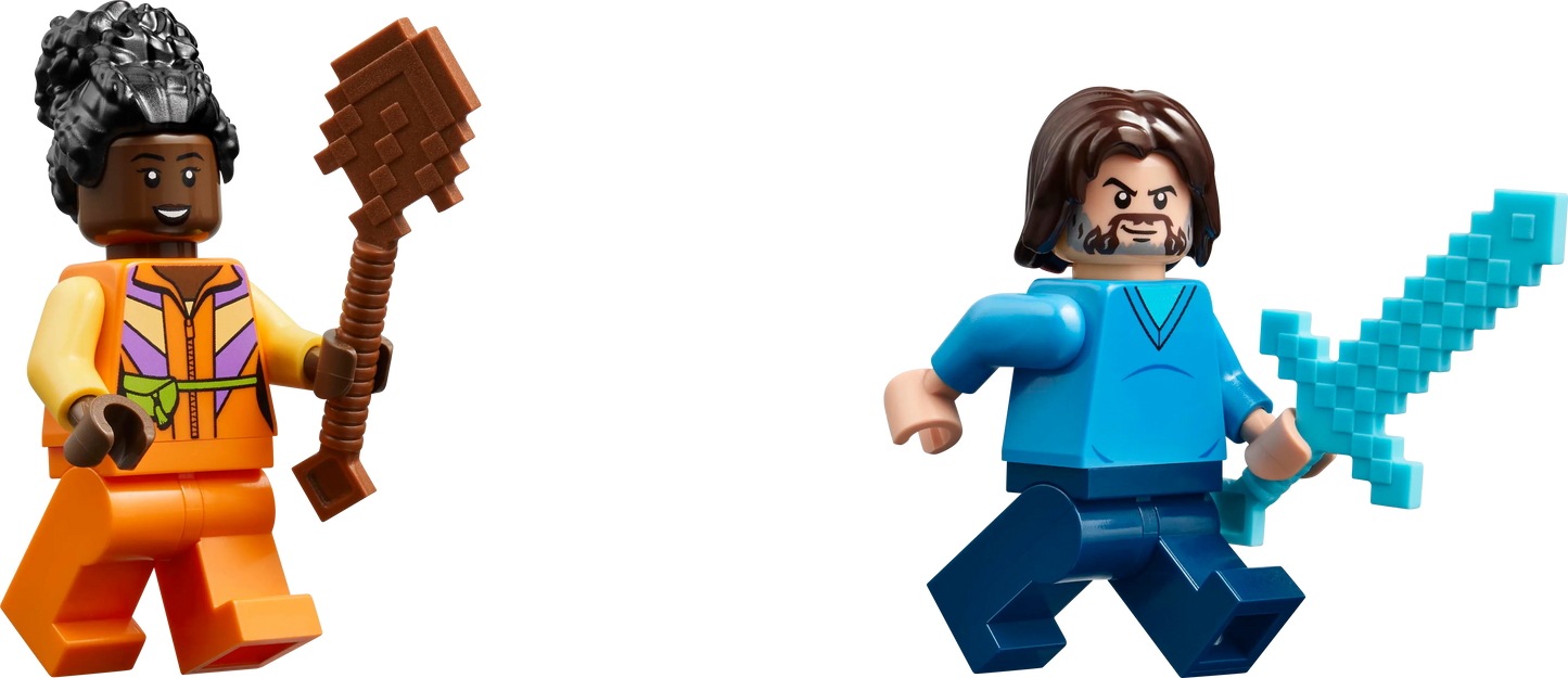 LEGO Der Angriff auf das Ghast-Ballondorf 21273 Minecraft
