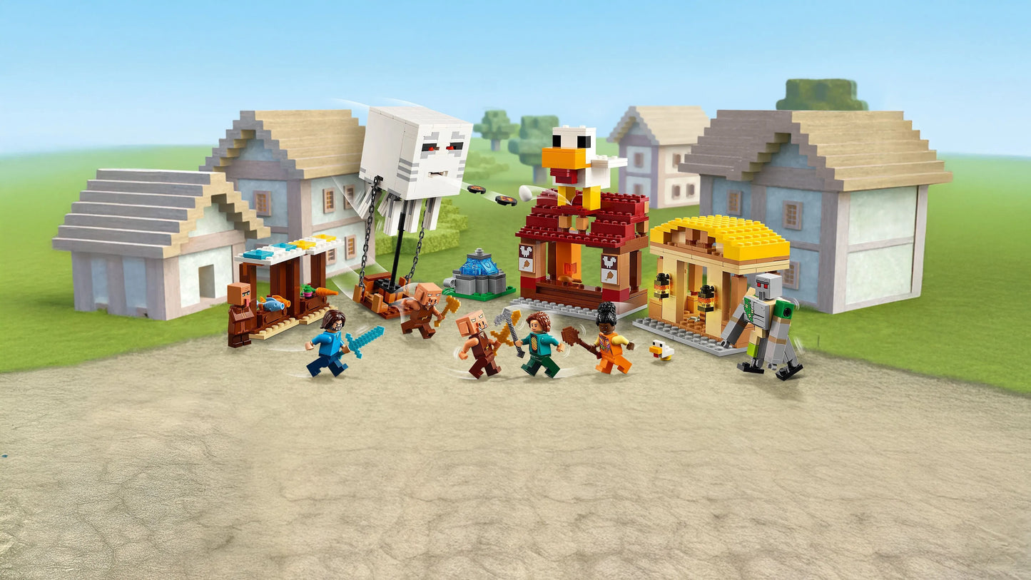 LEGO Der Angriff auf das Ghast-Ballondorf 21273 Minecraft