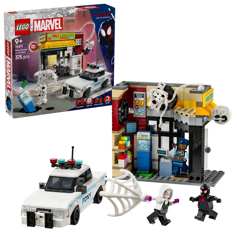 LEGO Spider-Verse Miles Morales vs. The Spot 76311 Superhelden