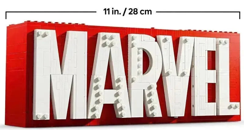 LEGO Marvel Logo und Figuren 76313 Superhelden