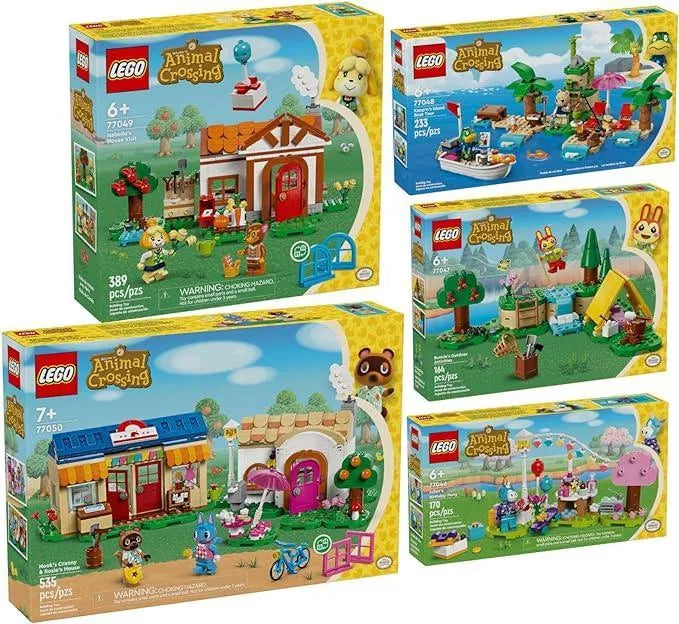 LEGO Animal Crossing Combideal: 77046, 77047, 77048, 77049 & 77050 LEGO ANIMAL CROSSING @ 2TTOYS LEGO COMBIDEAL âŹ. 154.99