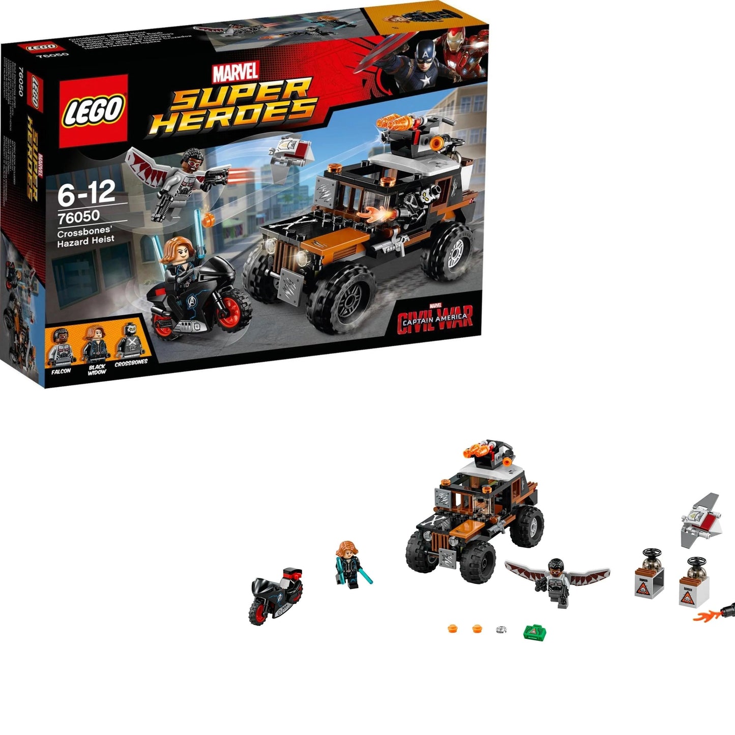 LEGO Crossbonesâ Gifdiefstal 76050 Avengers LEGO SUPERHEROES @ 2TTOYS | Official LEGO shopđđ„° LEGO âŹ. 49.99