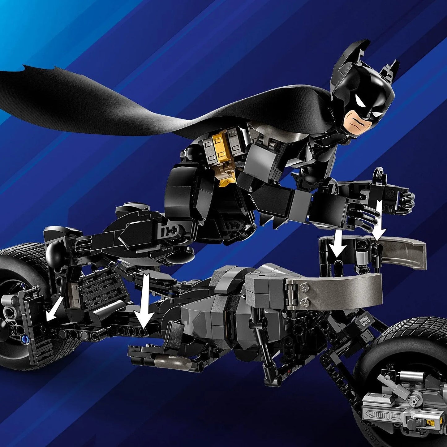 LEGO DC Batman Bouwfiguur en de Bat-Pod 76273 Superheroes (Pre-Order: verwacht juni) LEGO BATMAN @ 2TTOYS LEGO ā¬. 63.99