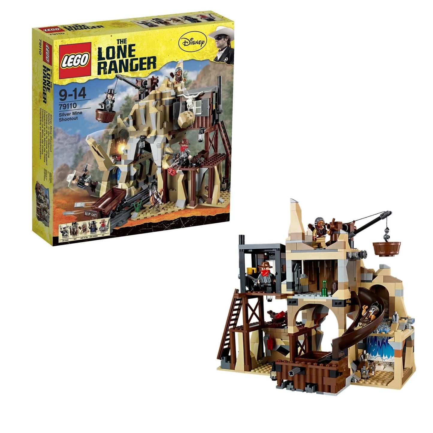 LEGO Duel bij de zilvermijn 79110 The Lone Ranger LEGO The Lone Ranger @ 2TTOYS | Official LEGO shopšš„° LEGO ā¬. 69.99