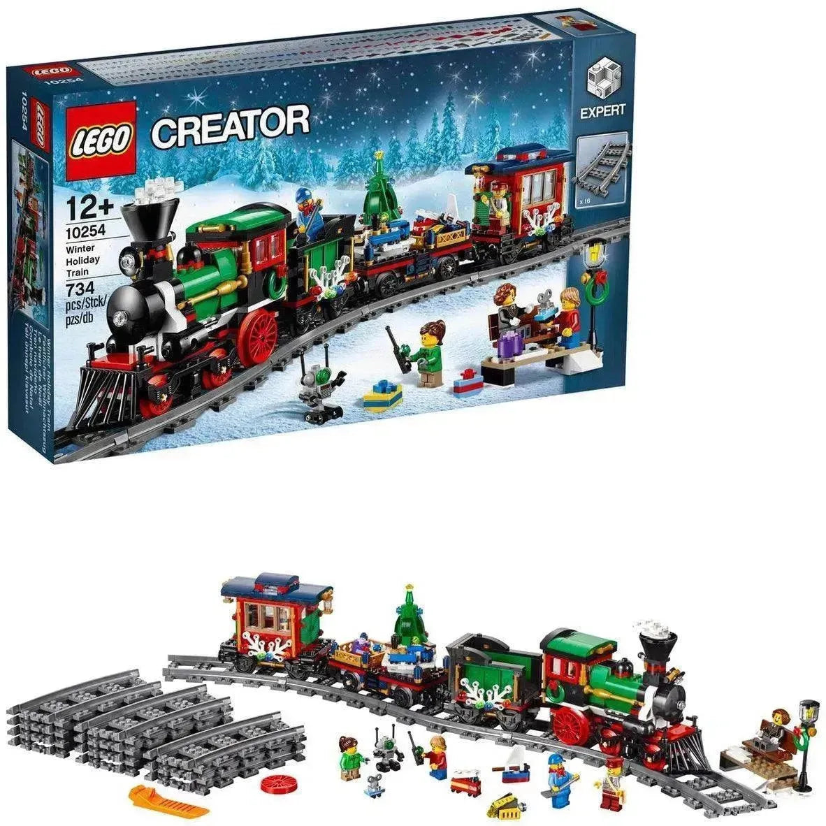 LEGO Kerst Trein 10254 Creator Expert (USED) LEGO CREATOR EXPERT @ 2TTOYS | Official LEGO shopšš„° LEGO ā¬. 199.99