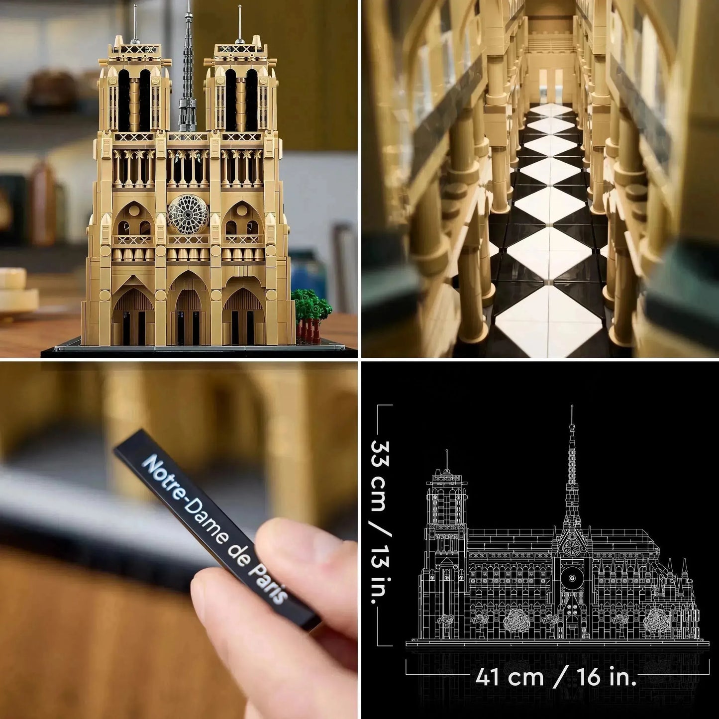 LEGO Notre-Dame Kathedraal 21061 Architecture (USED) LEGO ARCHITECTURE @ 2TTOYS | Official LEGO shop😊🥰 LEGO €. 154.99