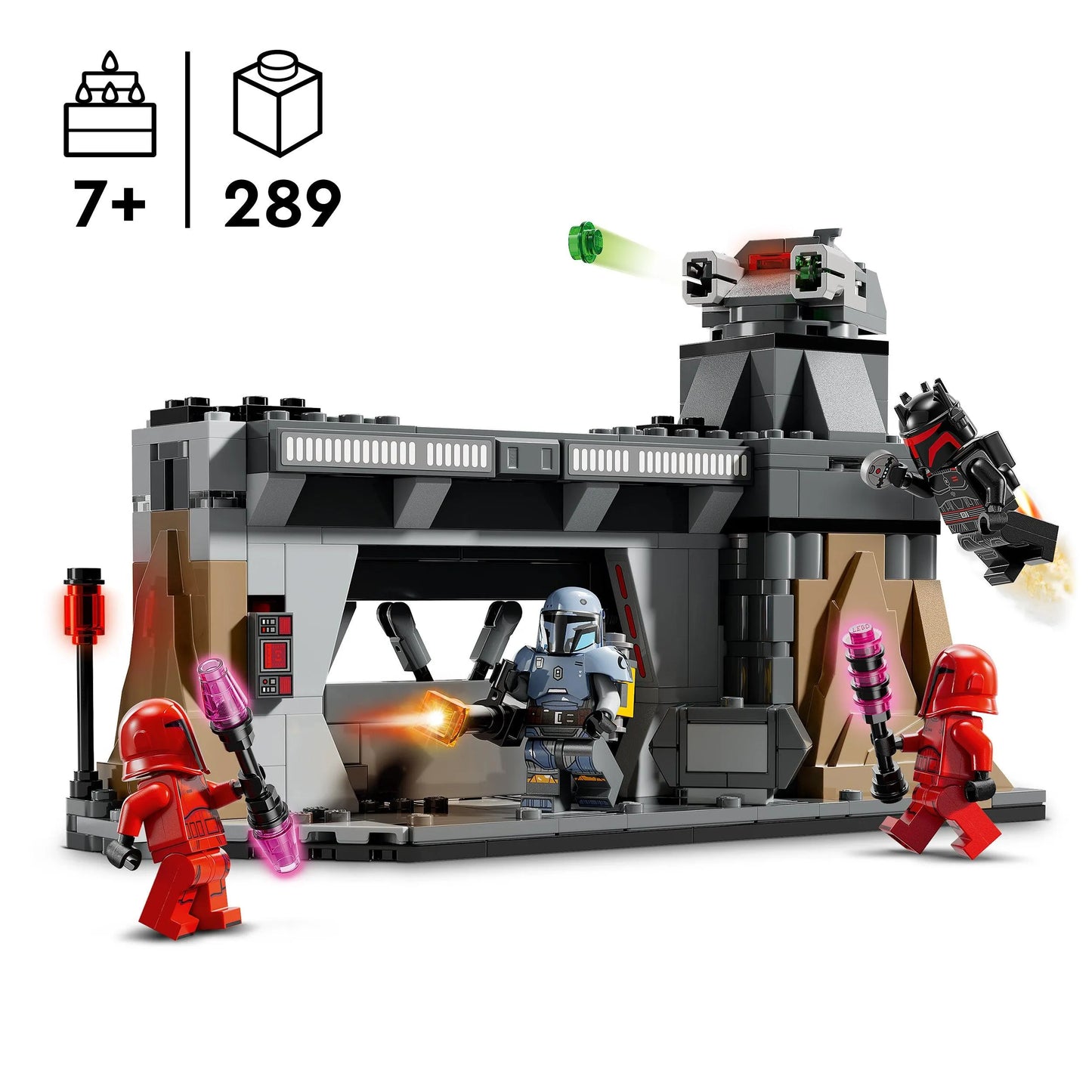 LEGO Paz Vizsla⢠en Moff Gideon⢠duel 75386 StarWars LEGO STARWARS @ 2TTOYS | Official LEGO shopšš„° LEGO ā¬. 33.98