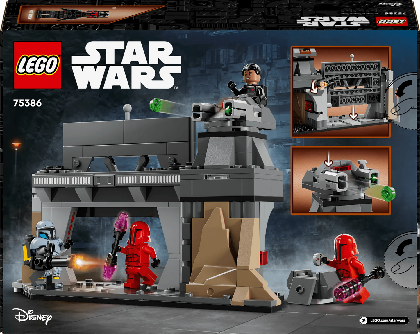 LEGO Paz Vizsla⢠en Moff Gideon⢠duel 75386 StarWars (Pre-Order: verwacht juni) LEGO STARWARS @ 2TTOYS LEGO ā¬. 33.99