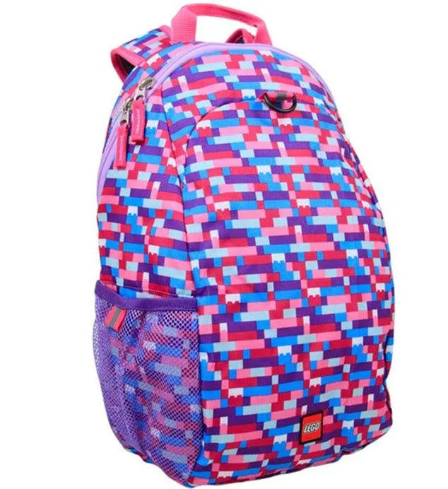 LEGO Pink Purple Brick Print Heritage Backpack 5005351 Gear LEGO Gear @ 2TTOYS | Official LEGO shop😊🥰 LEGO €. 19.99