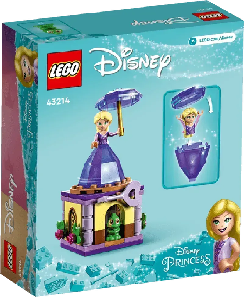 LEGO Ronddraaiende Rapunzel 43214 Disney LEGO DISNEY @ 2TTOYS | Official LEGO shopđ𼰠LEGO âŹ. 8.48