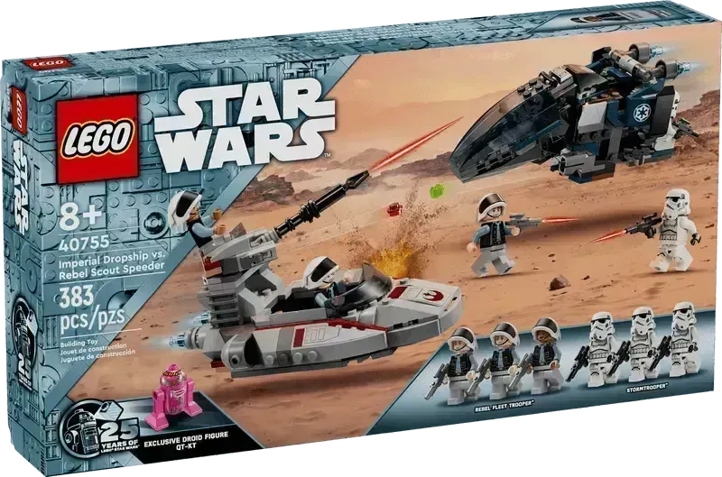 LEGO The Imperial Dropship vs. Rebel Scout Speeder 40755 StarWars LEGO STARWARS @ 2TTOYS | Official LEGO shopđđ„° LEGO âŹ. 39.99