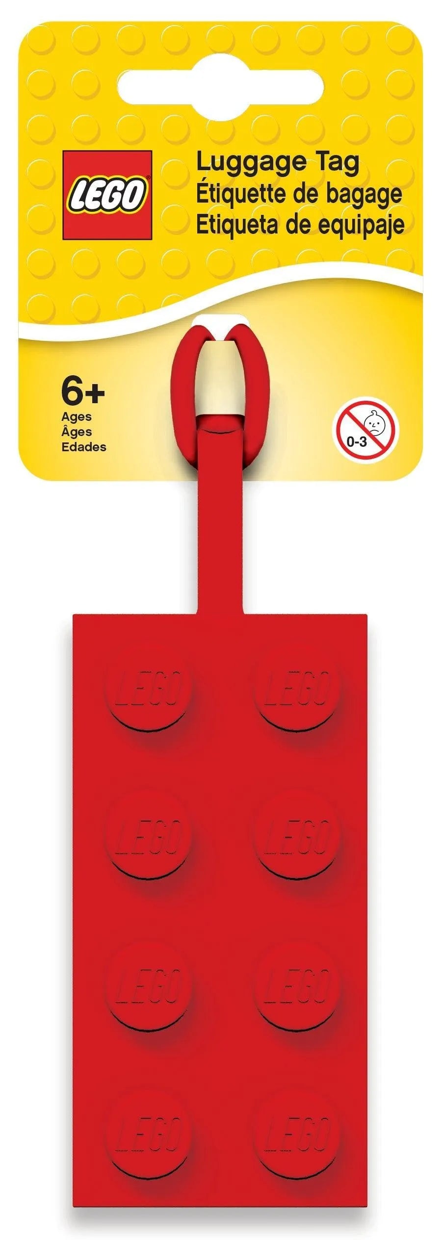 LEGO 2x4 Red Luggage Tag 5005542 Gear LEGO Gear @ 2TTOYS | Official LEGO shop😊🥰 LEGO €. 3.99