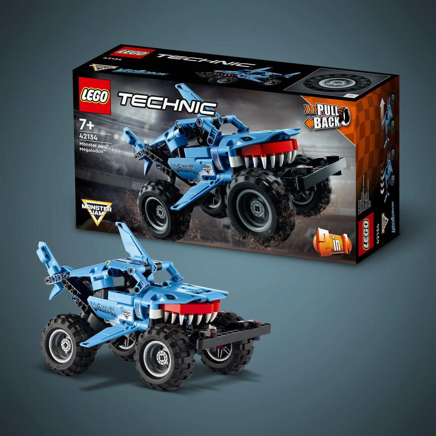 LEGO Monster Jam Truck Megalodon 42134 Technic LEGO TECHNIC @ 2TTOYS | Official LEGO shop😊🥰 LEGO €. 19.99