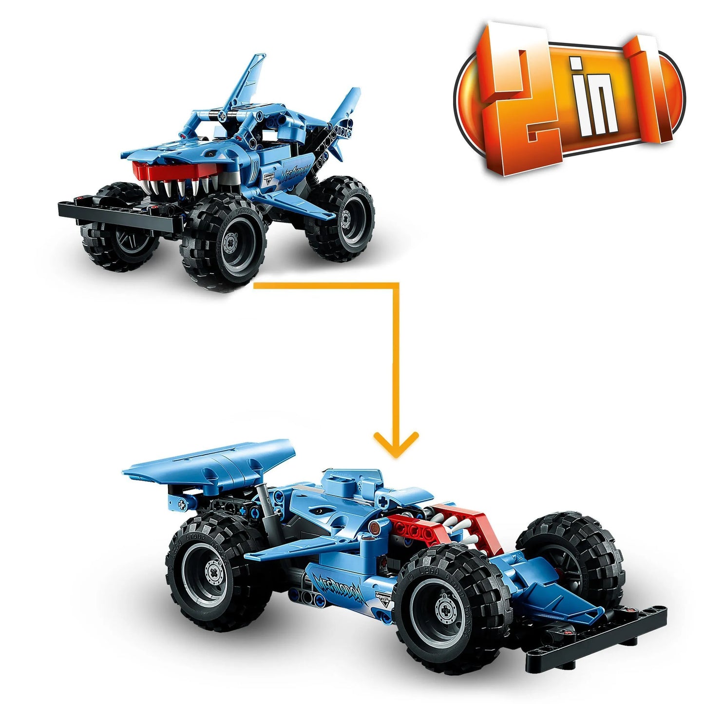LEGO Monster Jam Truck Megalodon 42134 Technic LEGO TECHNIC @ 2TTOYS | Official LEGO shop😊🥰 LEGO €. 19.99