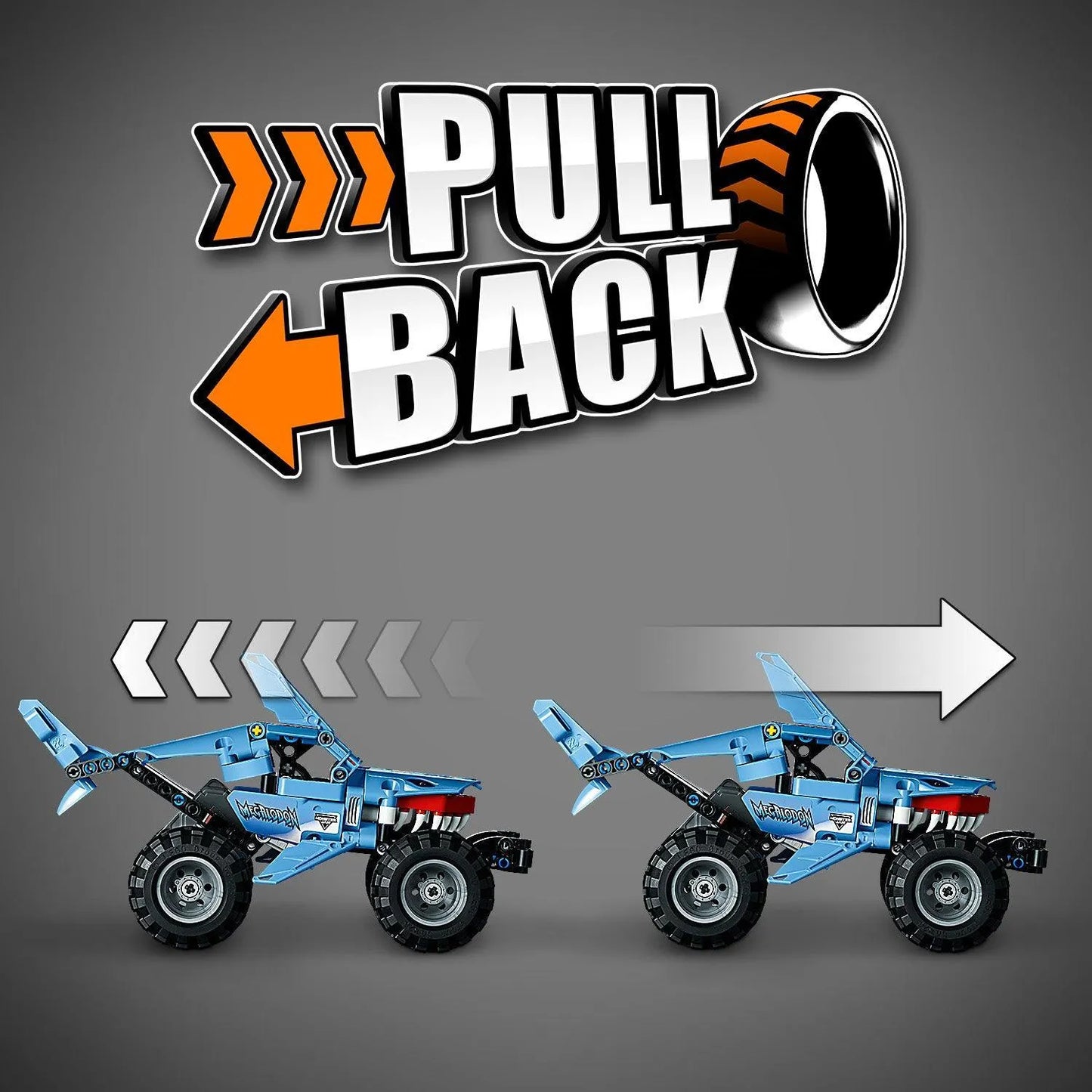 LEGO Monster Jam Truck Megalodon 42134 Technic LEGO TECHNIC @ 2TTOYS | Official LEGO shop😊🥰 LEGO €. 19.99