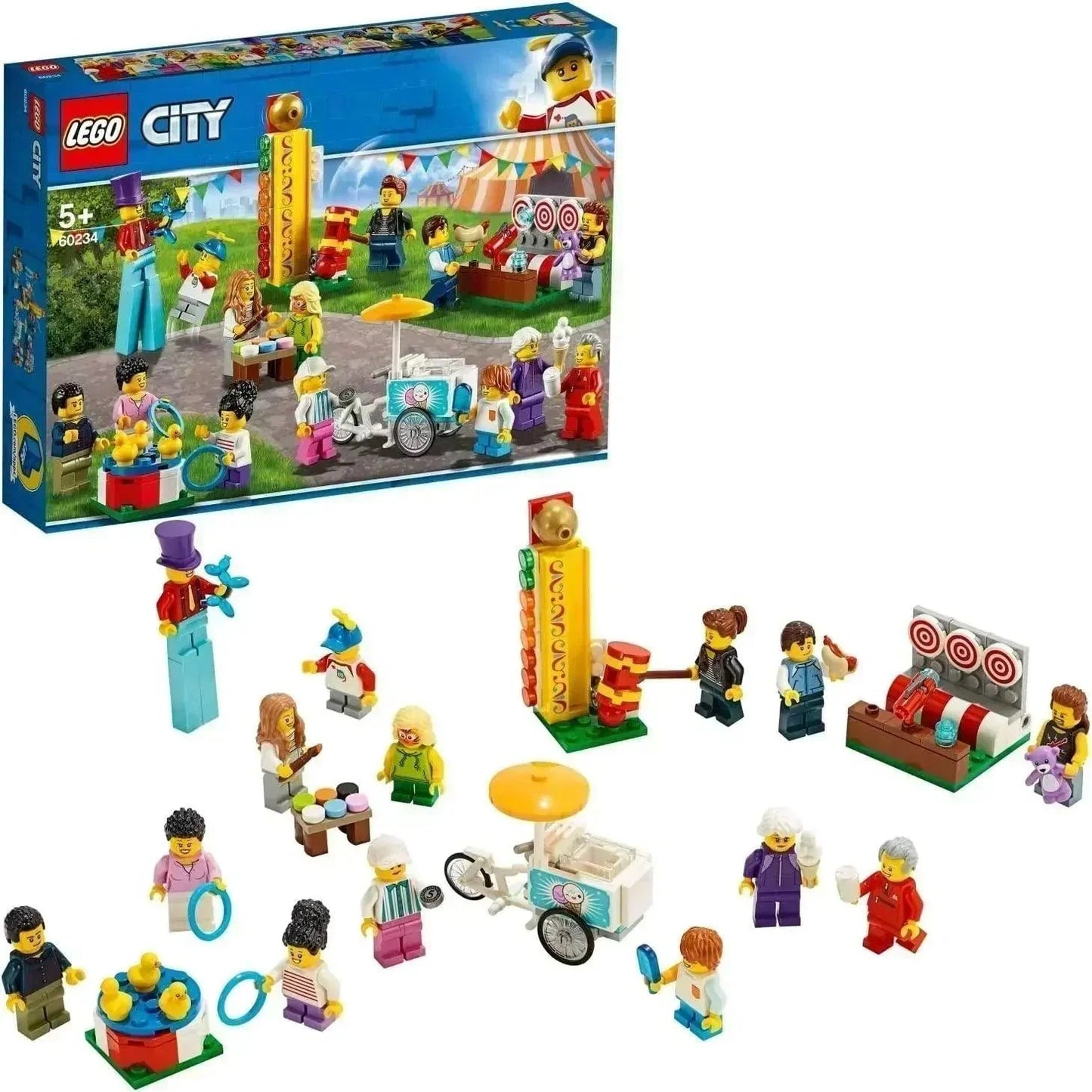 LEGO Personen set Kermis Minifiguren 60234 City LEGO CITY VILLE @ 2TTOYS | Official LEGO shopšš„° LEGO ā¬. 49.99