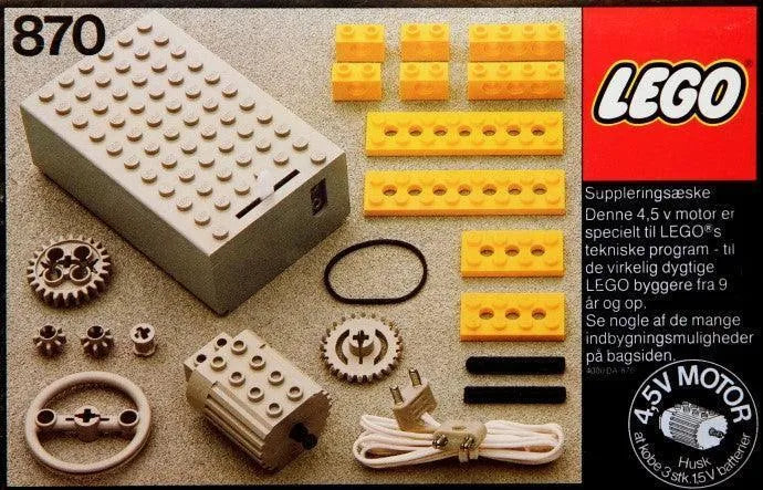 LEGO Technical Motor, 4.5V 870 TECHNIC LEGO TECHNIC @ 2TTOYS | Official LEGO shopšš„° LEGO ā¬. 29.99