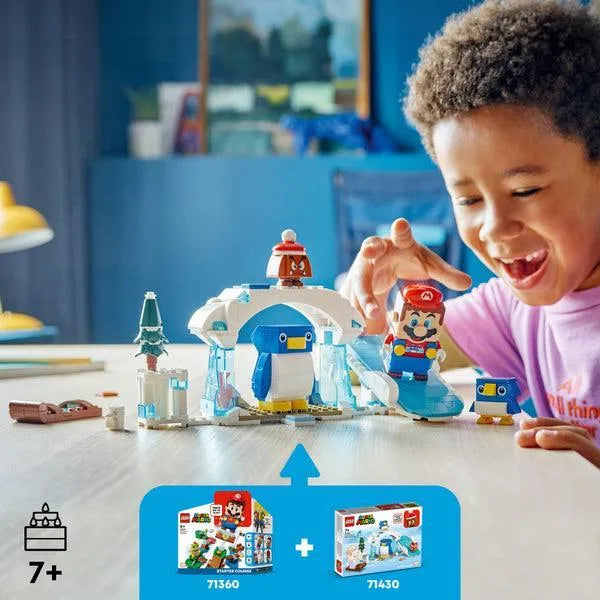 LEGO Uitbreidingsset: Sneeuwavontuur met penguin en familie 71430 SuperMario LEGO Super Mario @ 2TTOYS | Official LEGO shop😊🥰 LEGO €. 16.98