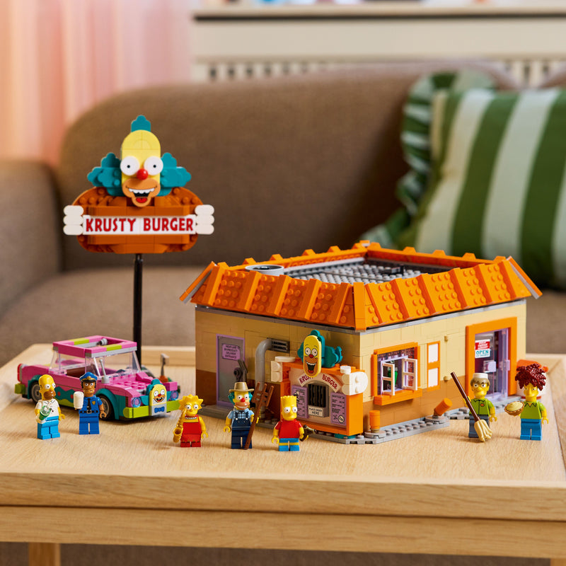 Alle leuke weetjes over de nieuwe LEGO 10352 Krusty Burger set