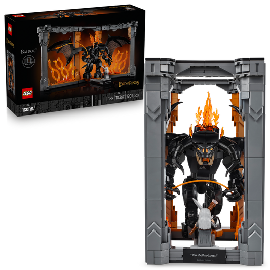 LEGO  Boekensteun: The Lord of the Rings – Balrog™ 10367 Lord of the Rings