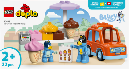 LEGO Huis van Bluey en haar familie met geheugenspel 10459 Duplo Bluey