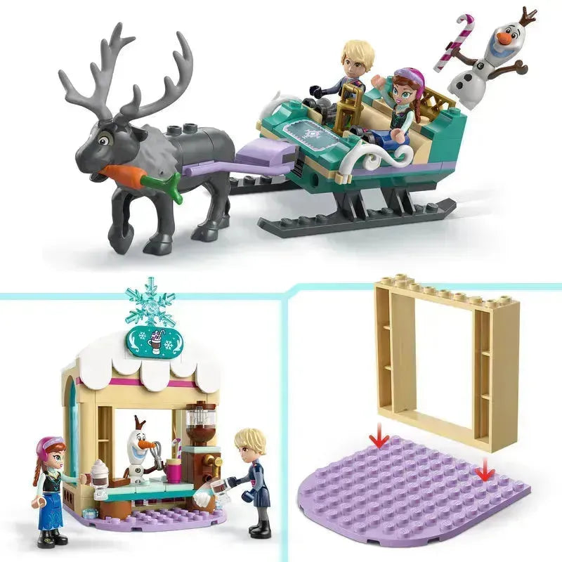 LEGO Annas Schlittenabenteuer 43256 Disney