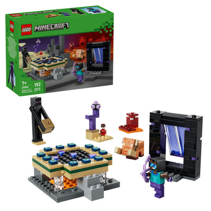 LEGO® Minecraft® Reis naar de Nether en het End-Portaal - Gamingset - Bouwspeelgoed - Cadeau - 21584