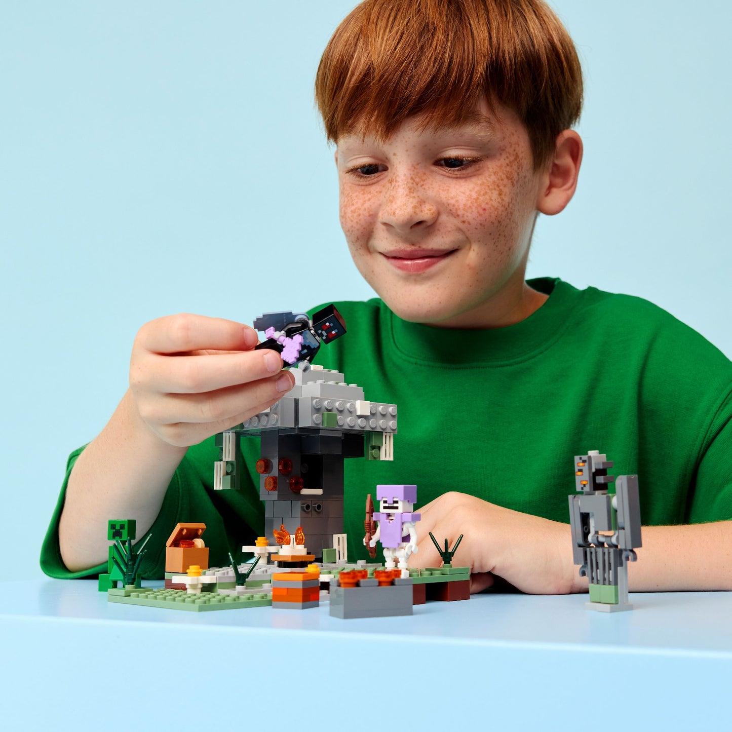 LEGO Minecraft De Bleke Tuin Videogame Bouwpakket voor Kinderen en Decoratie 21586