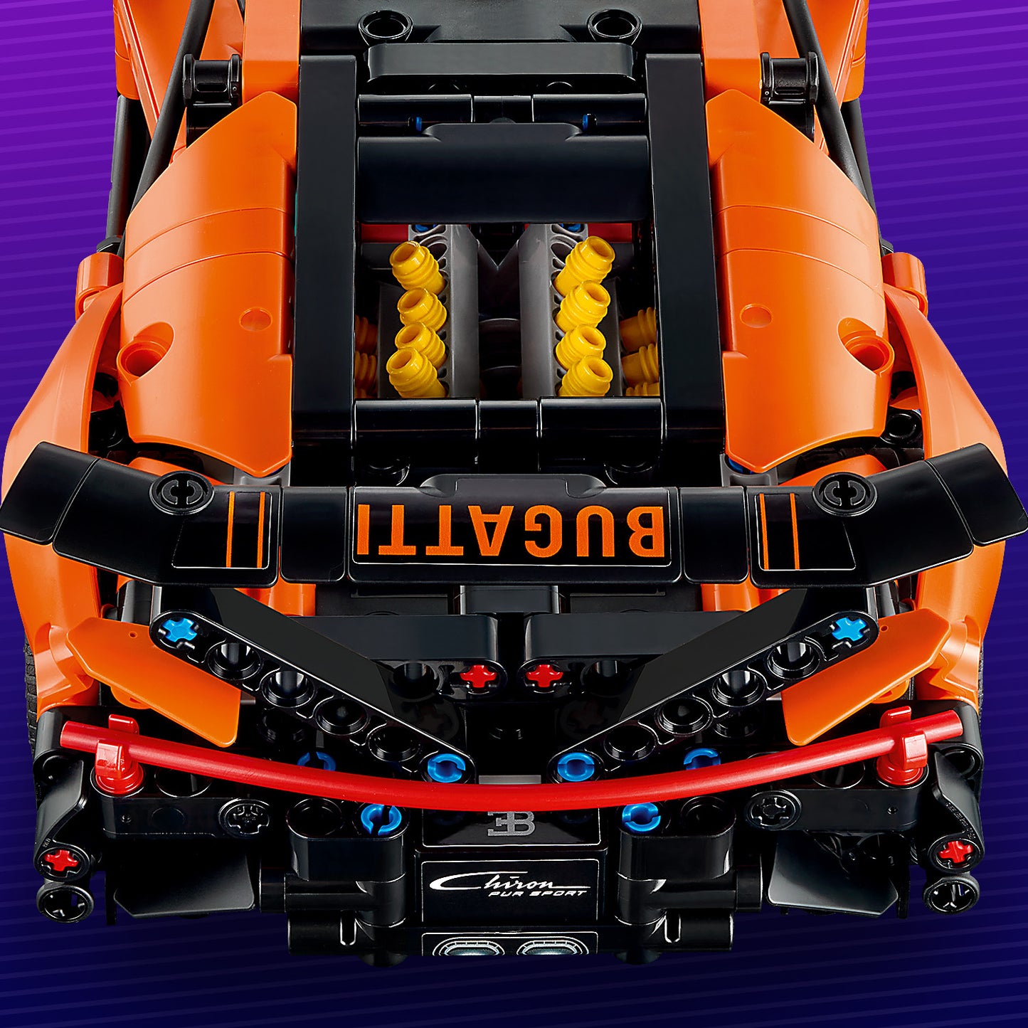 LEGO Technic Bugatti Chiron Pur Sport Hypercar Auto Bouwpakket met Speelgoed voor Kinderen 42222