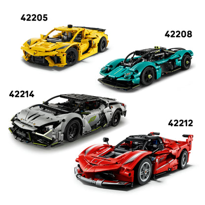 LEGO Technic Porsche 911 GT3 R REXY AO Racing Auto Bouwpakket met speelgoed voor Kinderen 42224
