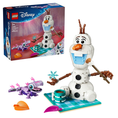 LEGO® ǀ Disney Frozen Olaf en Bruni's Picknickplezier - Bouwset voor Kinderen Vanaf 7 Jaar - 43287