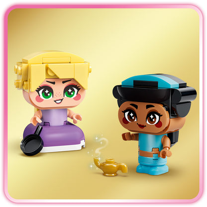 LEGO® ǀ Disney Princess Mini Jasmine en Rapunzel - Disney Bouwset voor Fantasierijk Spelen - 43303