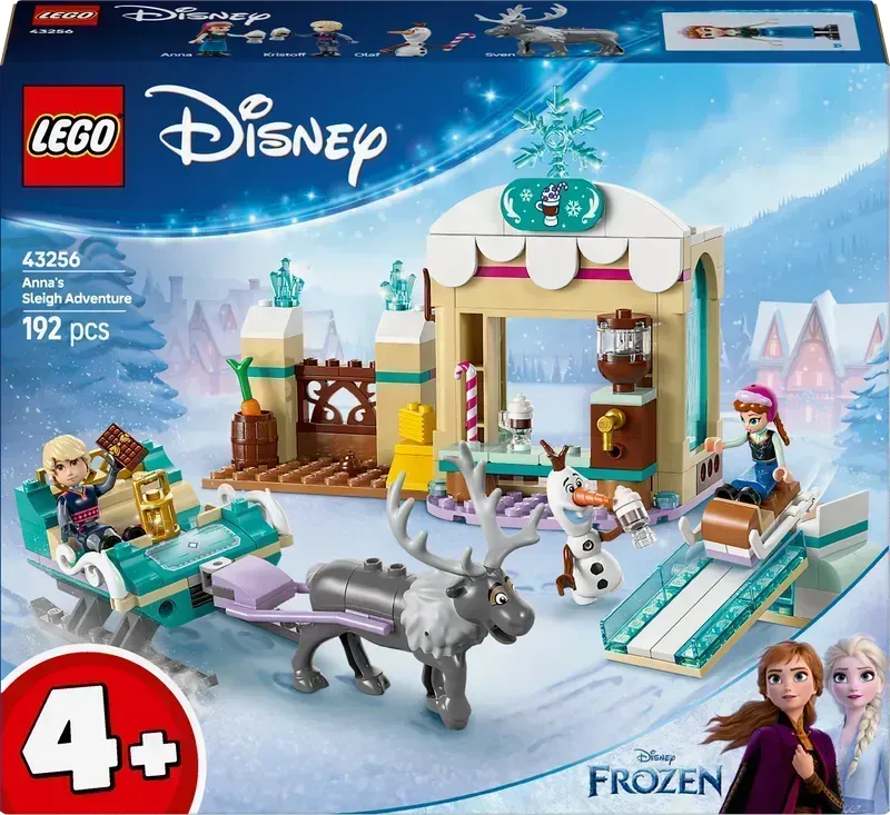LEGO Annas Schlittenabenteuer 43256 Disney